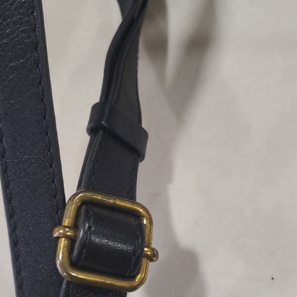Fossil Midnight Black Backpack with Gold Accents - Picture 14 of 14
